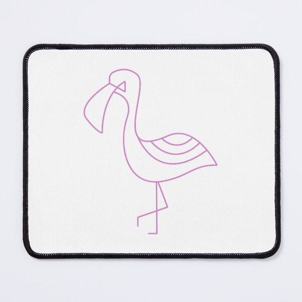 Item preview, Pink Flamingo Drawing designed and sold by flying-flamingo.