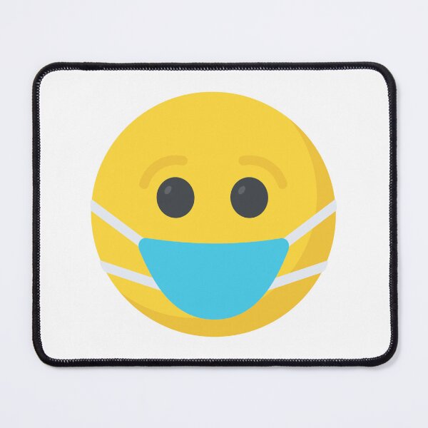 Item preview, Emoji Wearing a Mask designed and sold by flying-flamingo.