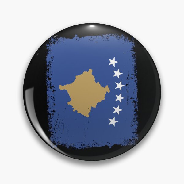 Item preview, Kosovo Flag Distressed designed and sold by rafaeltto.