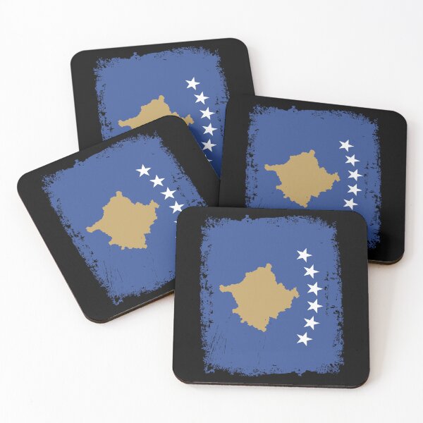 Item preview, Kosovo Flag Distressed designed and sold by rafaeltto.