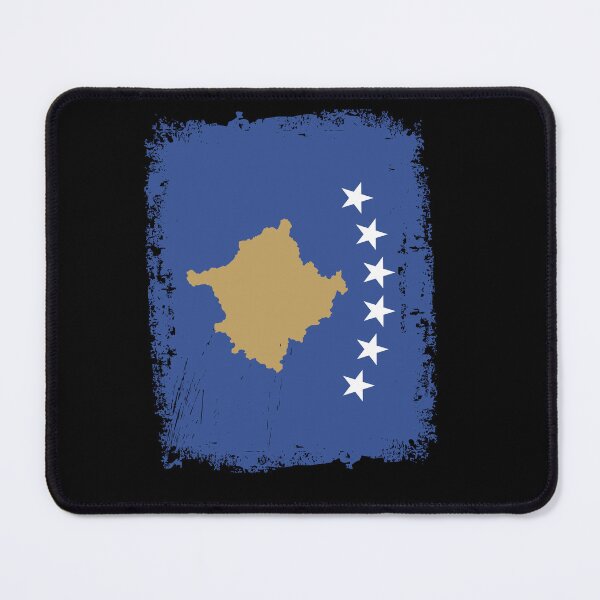 Item preview, Kosovo Flag Distressed designed and sold by rafaeltto.