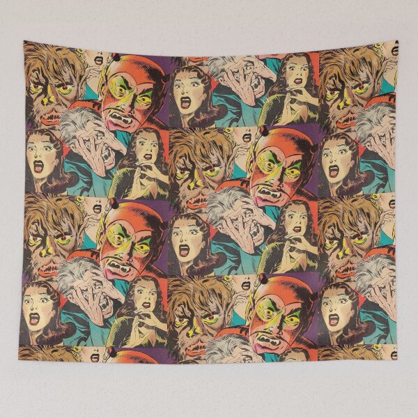 Item preview, Vintage Horror Ghouls designed and sold by catacore.