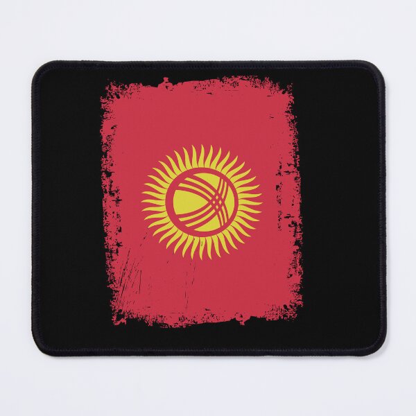 Item preview, Kyrgyzstan Flag Distressed designed and sold by rafaeltto.