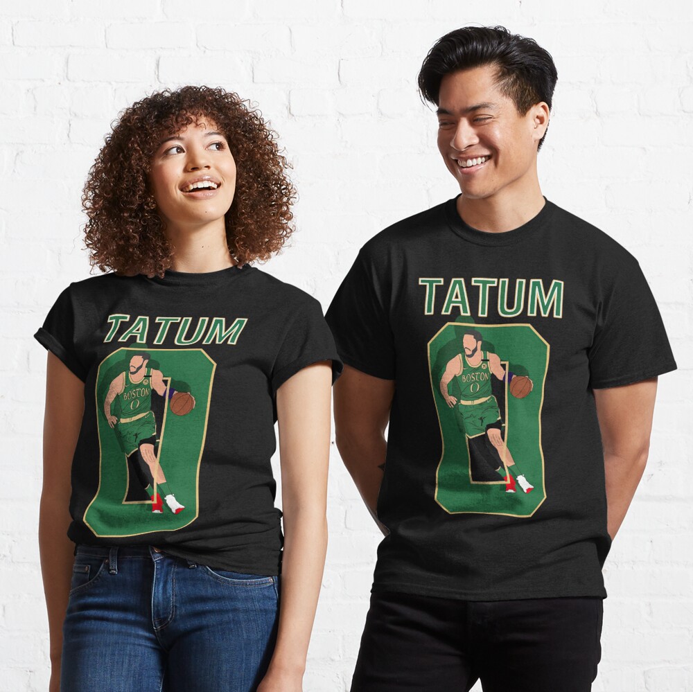 Jayson Tatum Green Ess Essential T-Shirt for Sale by janes37f