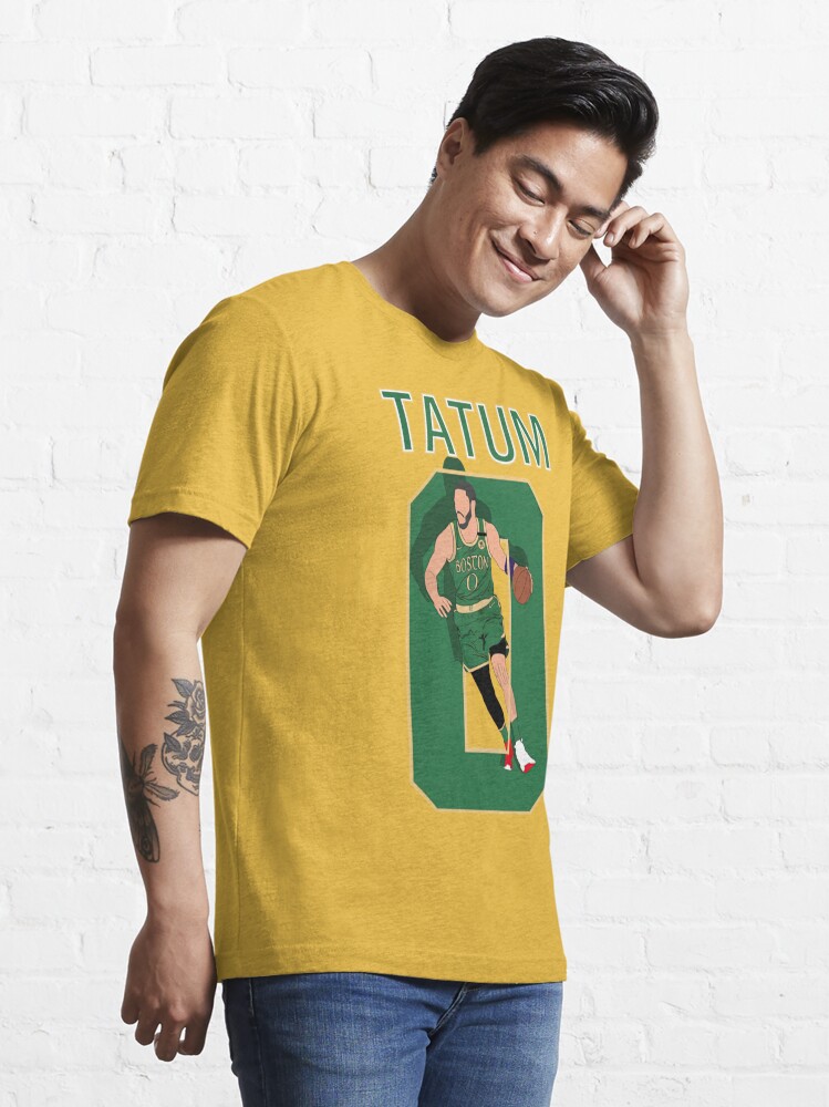 Jayson Tatum Green Ess Essential T-Shirt for Sale by janes37f