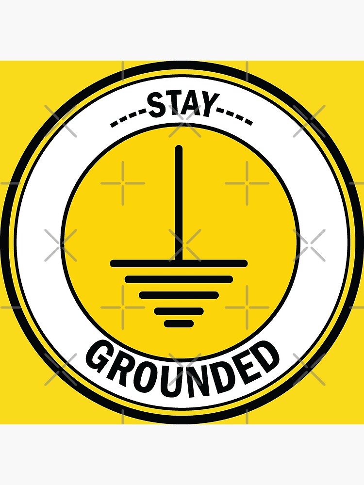 "electrical warning stickers and electrical electronics safety Poster