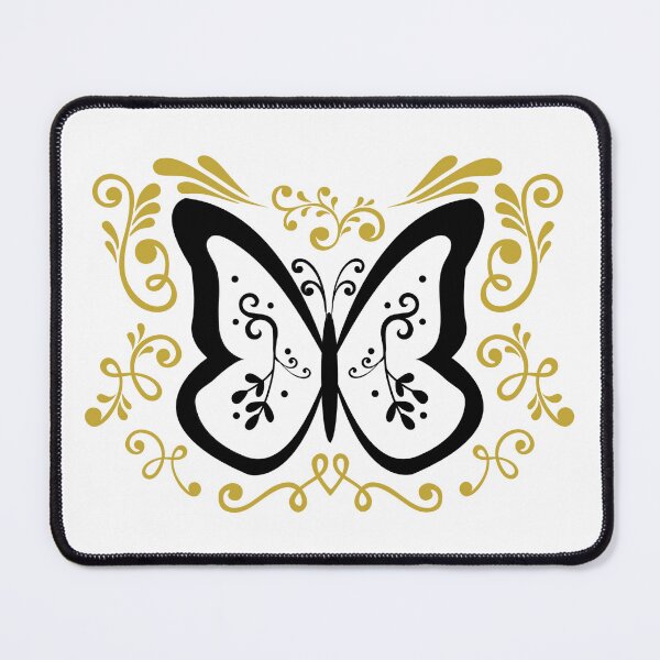 Item preview, Mirabel's Butterfly in Black and Gold designed and sold by YonderAndBeyond.