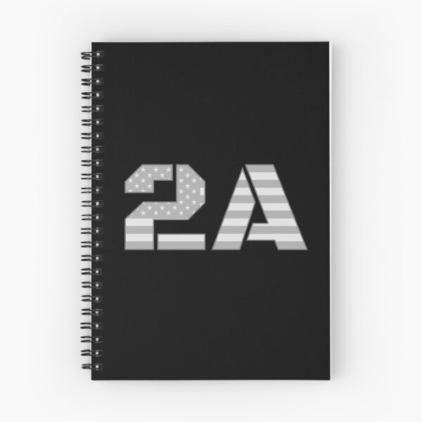 Item preview, 2A Second Amendment in faded black and white flag colors designed and sold by EverLife.