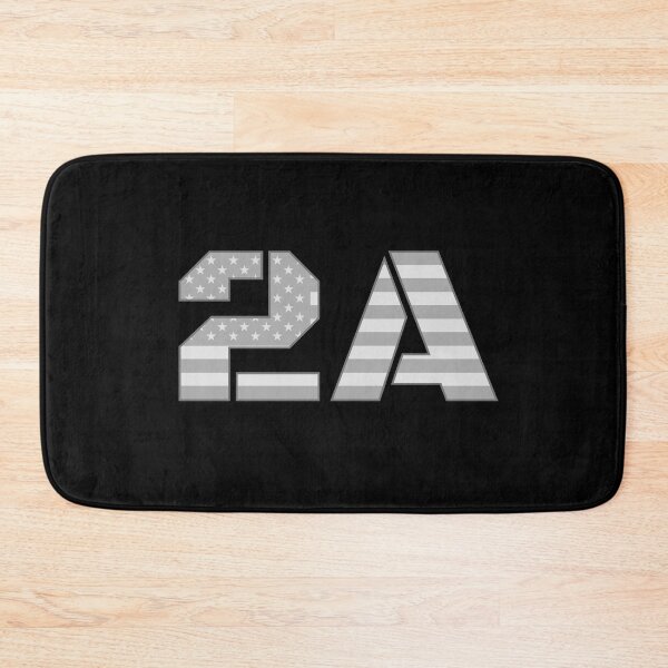 Item preview, 2A Second Amendment in faded black and white flag colors designed and sold by EverLife.