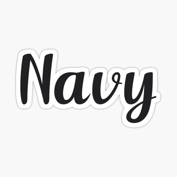 navy-name-sticker-for-sale-by-99posters-redbubble