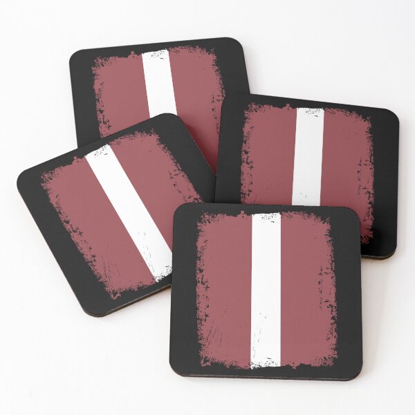 Item preview, Latvia Flag Distressed designed and sold by rafaeltto.