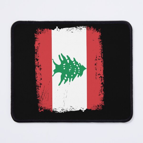 Item preview, Lebanon Flag Distressed designed and sold by rafaeltto.