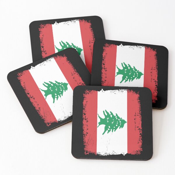 Item preview, Lebanon Flag Distressed designed and sold by rafaeltto.