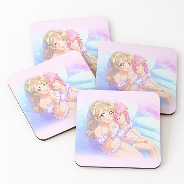 Item preview, Kotori & Rina at the pool ˚ʚ♡ɞ ˚ designed and sold by kitsune-bis.