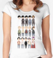 johns and sherlocks and moriarties Women's Fitted Scoop T-Shirt