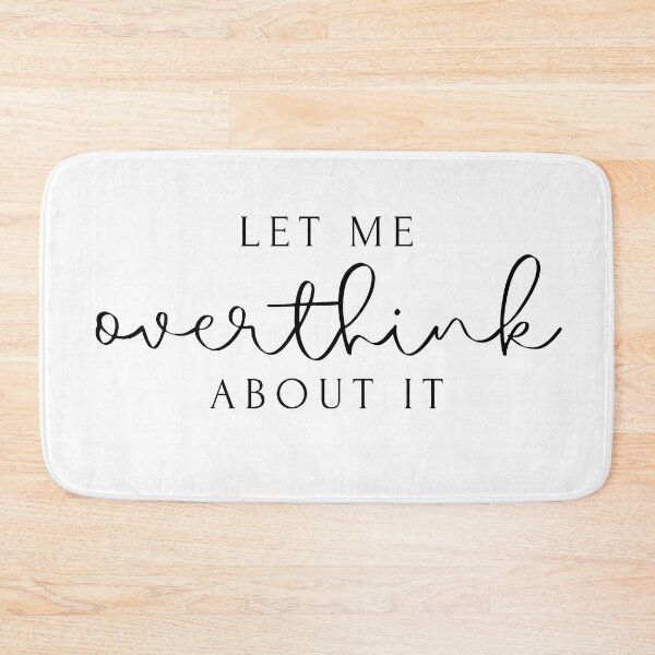 Item preview, Let me overthink about it designed and sold by flying-flamingo.