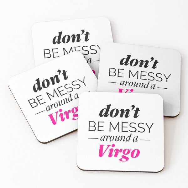 Item preview,  Don't be messy around a Virgo | Virgo funny facts designed and sold by Lindsay Marie Patterns.