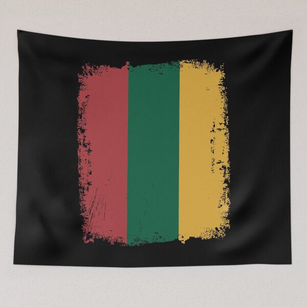Item preview, Lithuania Flag Distressed designed and sold by rafaeltto.