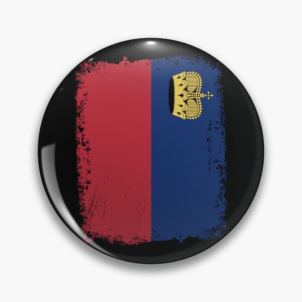 Item preview, Liechtenstein Flag Distressed designed and sold by rafaeltto.