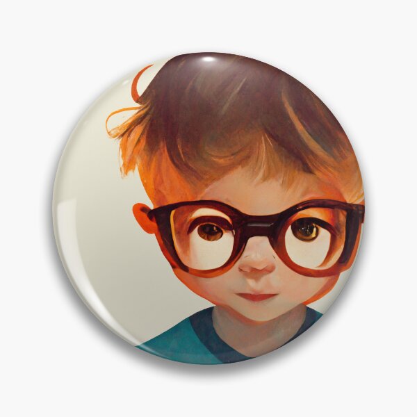 Item preview, Smart kid with big glasses designed and sold by MadSwellDesigns.