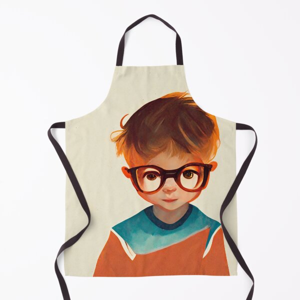 Item preview, Smart kid with big glasses designed and sold by MadSwellDesigns.