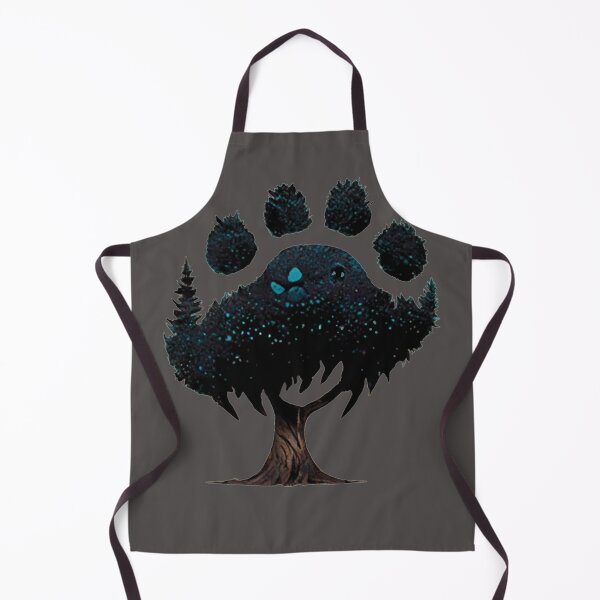 Aperçu de l'œuvre Bear Paw Print Arbre Forêt Pacific Northwest créée et vendue par tronictees.