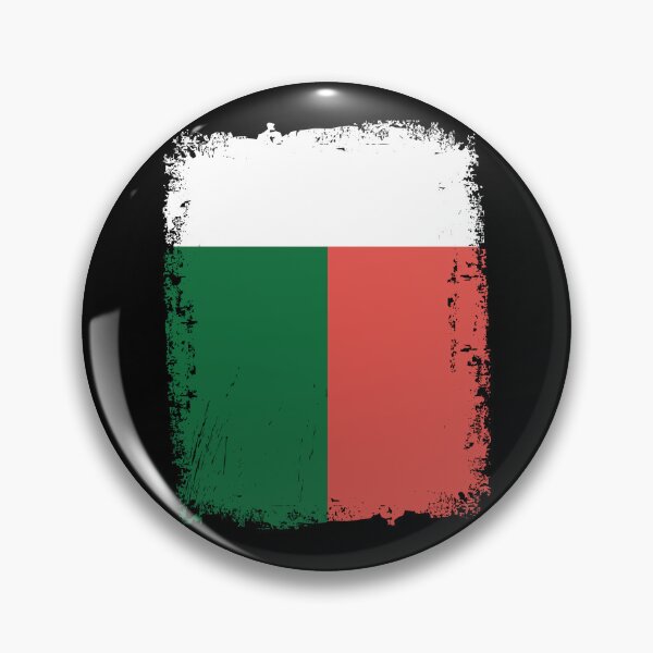 Item preview, Madagascar Flag Distressed designed and sold by rafaeltto.