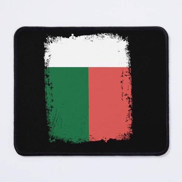 Item preview, Madagascar Flag Distressed designed and sold by rafaeltto.