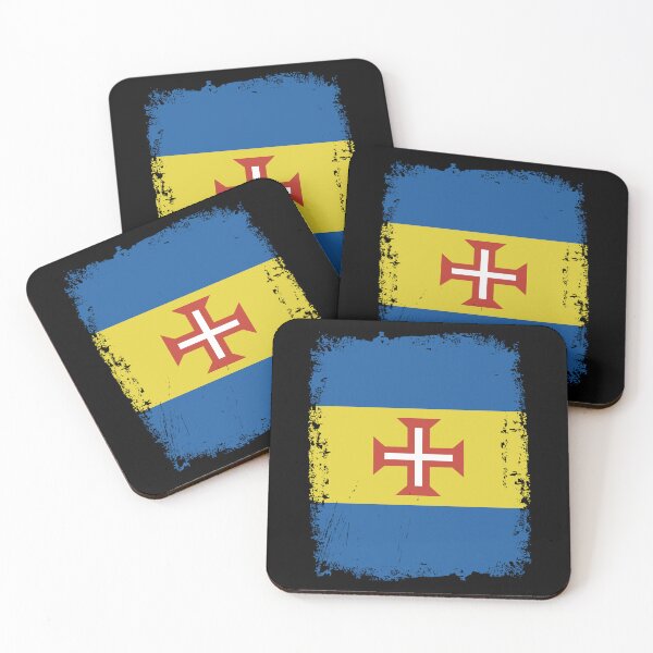 Item preview, Madeira Flag Distressed designed and sold by rafaeltto.