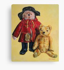 Bear friends. 60x50cm Acrylic 2014© Canvas Print