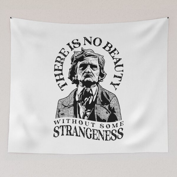 Item preview, Edgar Allan Poe There Is No Beauty Without Some Strangeness designed and sold by GrandeDuc.