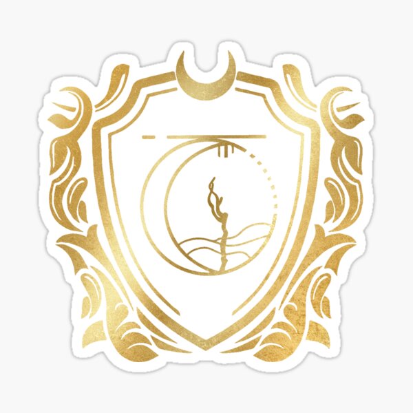 Item preview, Order of the Crescent in Gold designed and sold by The Moonlight Library.