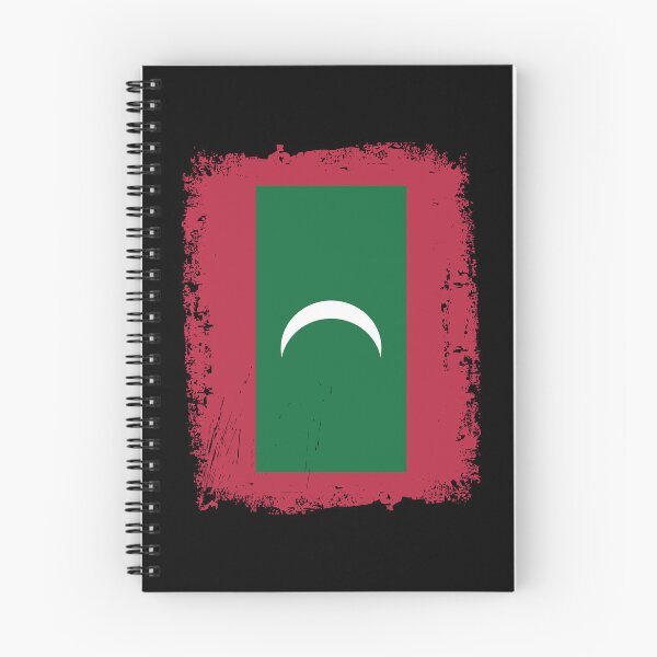 Item preview, Maldives Flag Distressed designed and sold by rafaeltto.