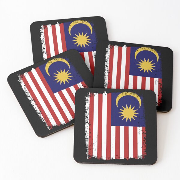 Artikelvorschau, Malaysia Flag Distressed entworfen und verkauft von rafaeltto.