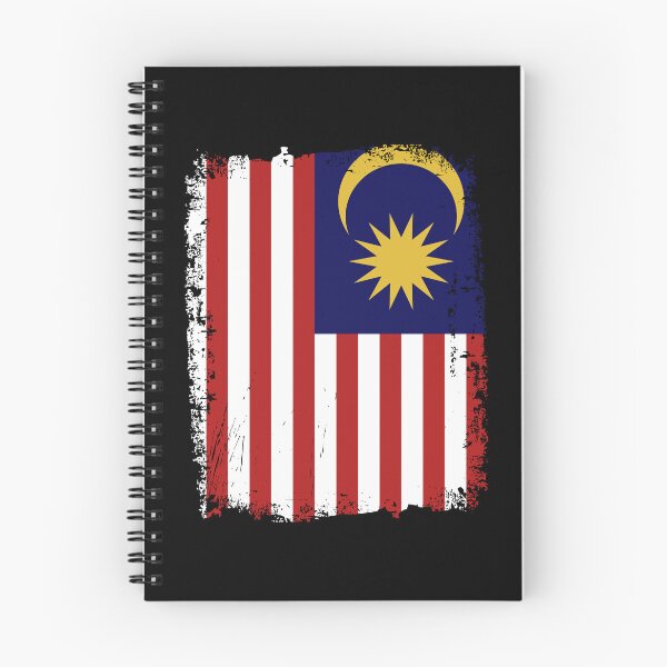 Item preview, Malaysia Flag Distressed designed and sold by rafaeltto.