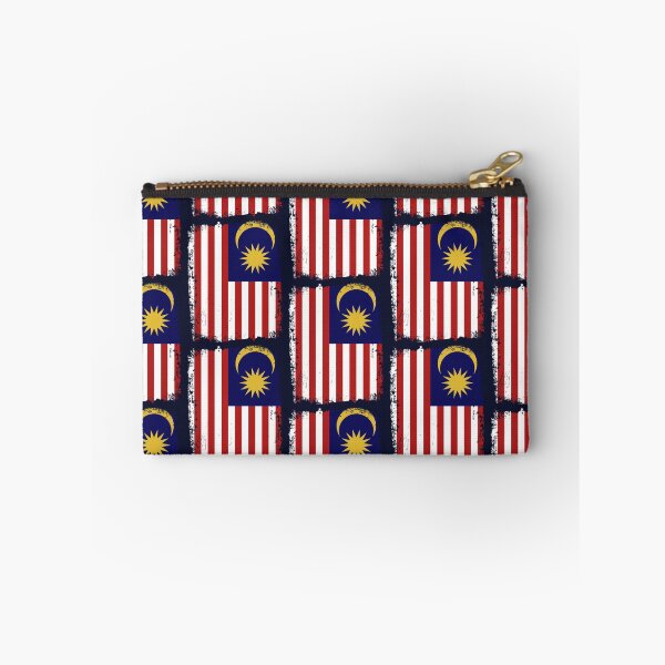 Item preview, Malaysia Flag Distressed designed and sold by rafaeltto.
