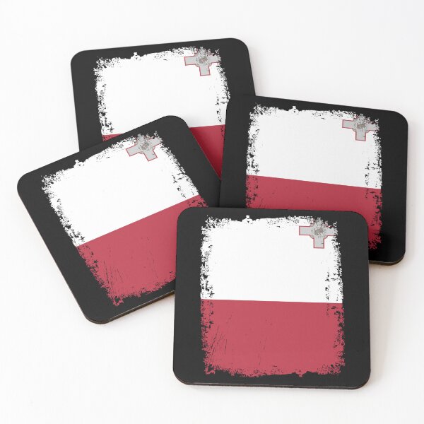 Item preview, Malta Flag Distressed designed and sold by rafaeltto.