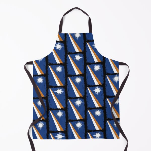 Item preview, Marshall Islands Flag Distressed designed and sold by rafaeltto.