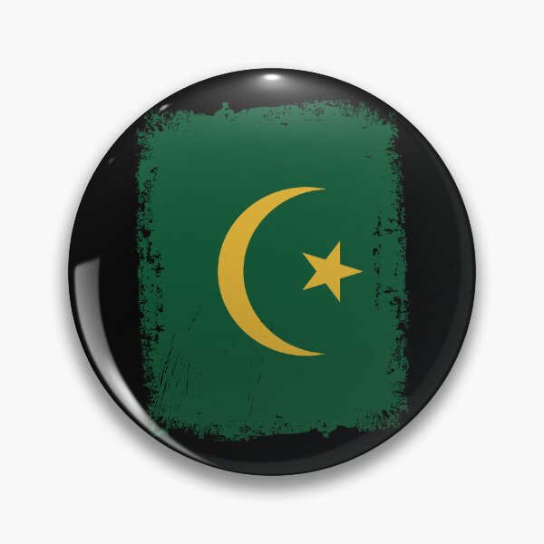 Item preview, Mauritania Flag Distressed designed and sold by rafaeltto.