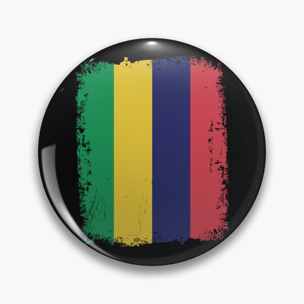 Item preview, Mauritius Flag Distressed designed and sold by rafaeltto.