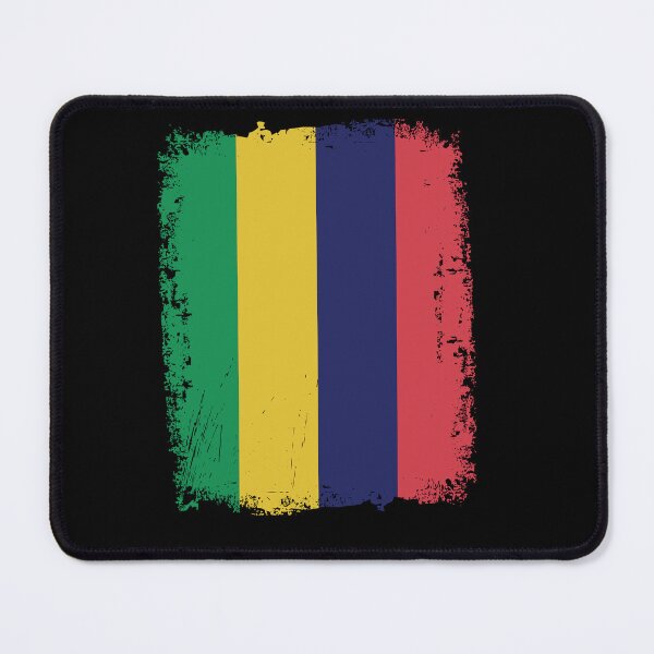 Item preview, Mauritius Flag Distressed designed and sold by rafaeltto.