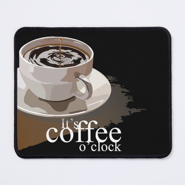 Item preview, it's coffee o'clock designed and sold by unclenut.