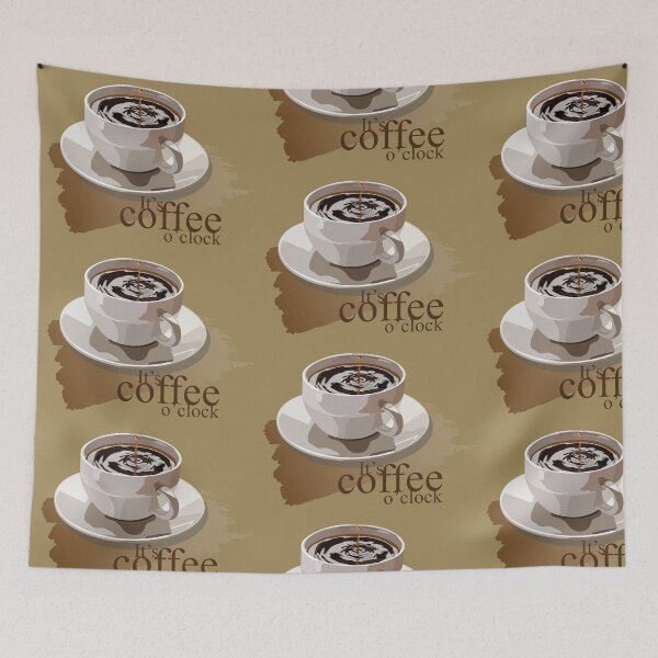 Item preview, it's coffee o'clock designed and sold by unclenut.