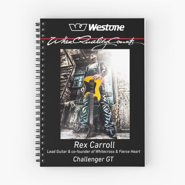 Item preview, Westone guitars Rex Carroll from Whitecross & Fierce Heart with Challenger GT (rc2022-08) designed and sold by Regal-Music.