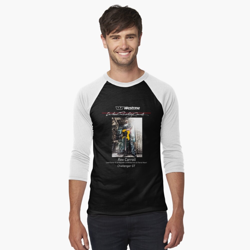 Item preview, Baseball ¾ Sleeve T-Shirt designed and sold by Regal-Music.