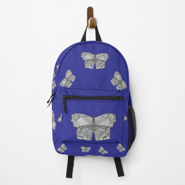 Item preview, Insect, butterfly, black, white, motifs, felt-tip pens, drawing, Bebicervin designed and sold by BebiCervin.
