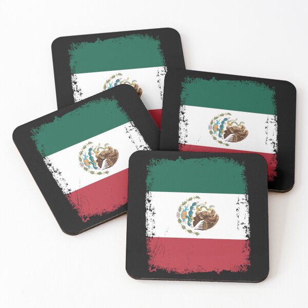 Item preview, Mexico Flag Distressed designed and sold by rafaeltto.
