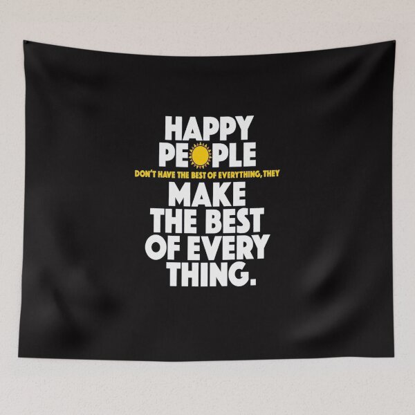 Item preview, Happy People Make the Best Sun designed and sold by MaryMaster.