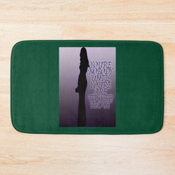 Item preview, YOU_RE NOBODY UNTIL YOU_RE TALKED ABOUT   designed and sold by NeonForYo.