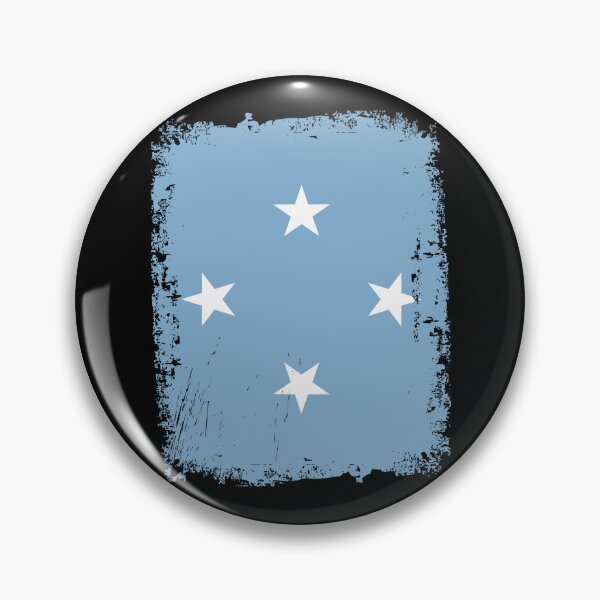 Item preview, Micronesia Flag Distressed designed and sold by rafaeltto.